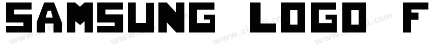 Samsung Logo font or字体转换 Samsung Logo font or字体转换